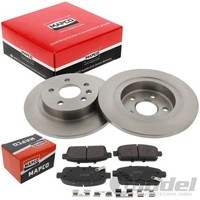 Mapco Bremsscheiben 268Mm + BelÄGe Hinten Passend FüR Chevrolet Cruze Opel Astra