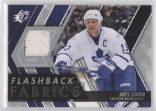 2014-15 SPx Flashback Fabrics Mats Sundin #231 HOF 2u9