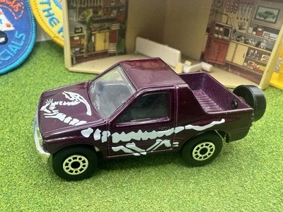 1991 Matchbox Isuzu Amigo Dinosaur Truck  Hadrosaur Rare Original Dino Riders