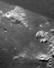 APOLLO 10 LUNAR MODULE OVER MOUNT MARILYN PHOTOGRAPH PHOTO PRINT