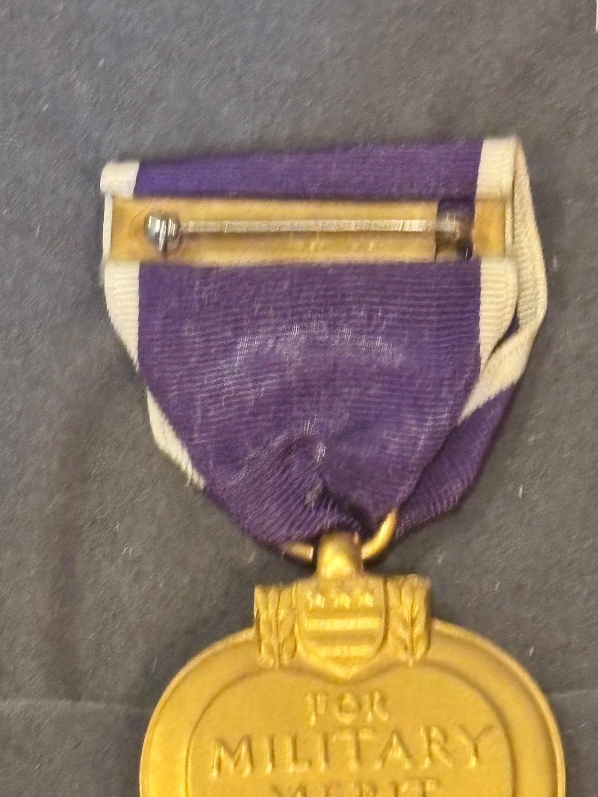 US WWII Army Navy/Marines Gold Star named medal Case Badge Award Medal ...