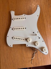 Fender Stratocaster Loaded Pickguard: USA Standard Pickups & Pro/2 Pots & Wiring
