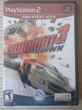 PLAYSTATION 2 GREATEST HITS PS2 "BURNOUT 3 TAKEDOWN" BRAND NEW 2005 EA GAMES 