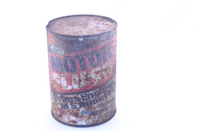 EMPTY Can Gunk Motor Flush Engine Cleaner 30oz Vintage Collectible
