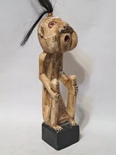 Indonesian Hand-Carved Tribal Man Ethnic Native African Hunter Tiki Primative 