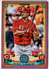 2019 Topps Gypsy Queen #140 Scott Schebler Purple