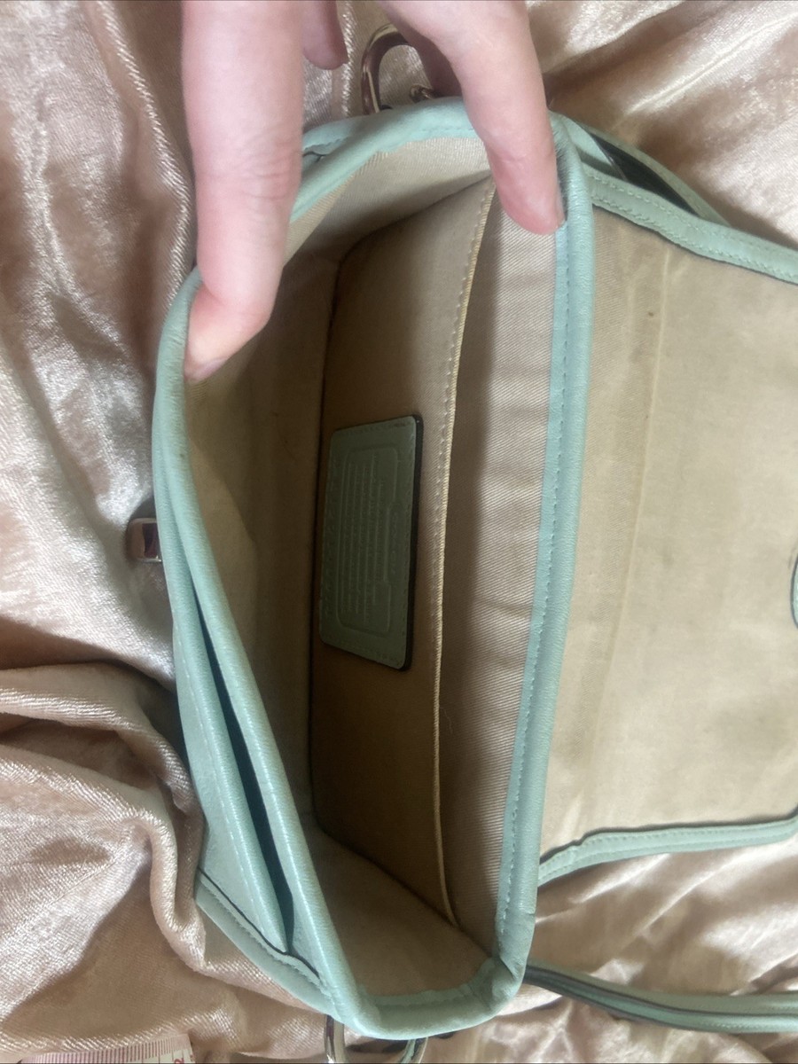 Coach Dinky Mint Green View 6