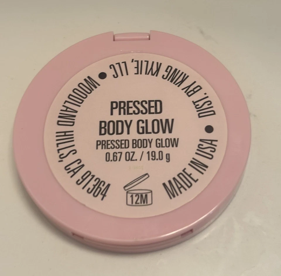 Kylie Cosmetics 2019 Birthday Pressed Body Glow Shimmer Highlighter - Image 3 of 4
