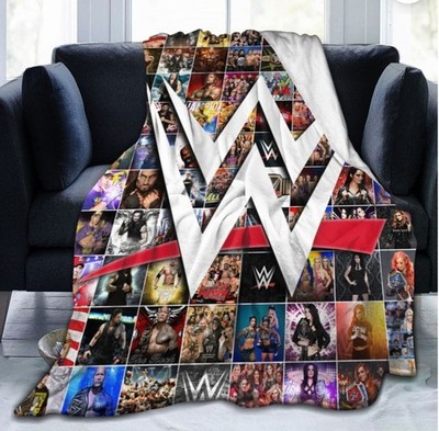 W-W-E Blanket Super Soft Throw. Perfect for WWE Fans 80 X60. Brand New.