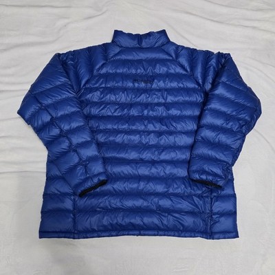 Columbia Titanium Arctic Crest  Omni Heat  700 Down Blue Jacket  Men's Sz 3XL 