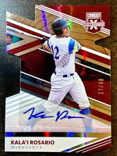 2020 Panini Kala'i Rosario aspirations autograph #165, 17/48 elite extra edition