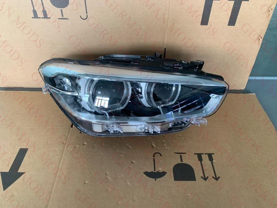 2017 BMW 1 SERIES F20 F21 LCI LED HEADLIGHT LEFT OR RIGHT SIDE GENUINE OEM - Image 2 of 4