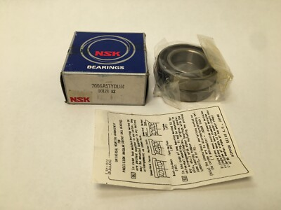 #ad NSK 7006A5TYDUM Angular Bearing 30x55x13 mm 7006A 5TY DUM Japan 2 pcs $71.02