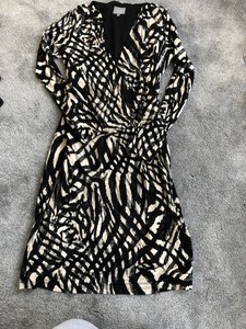 ghost zebra dress