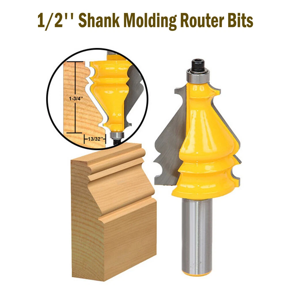 Architectural molding sale router bits
