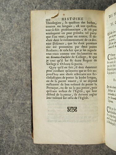THIERS JEAN-BAPTISTE. HISTOIRE DES PERRUQUES. 1690. EDITION ORIGINALE. - Picture 14 of 24