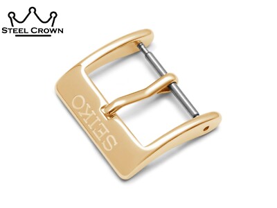 Original SEIKO Buckle Clasp for Watch Leather GRAND Strap Band