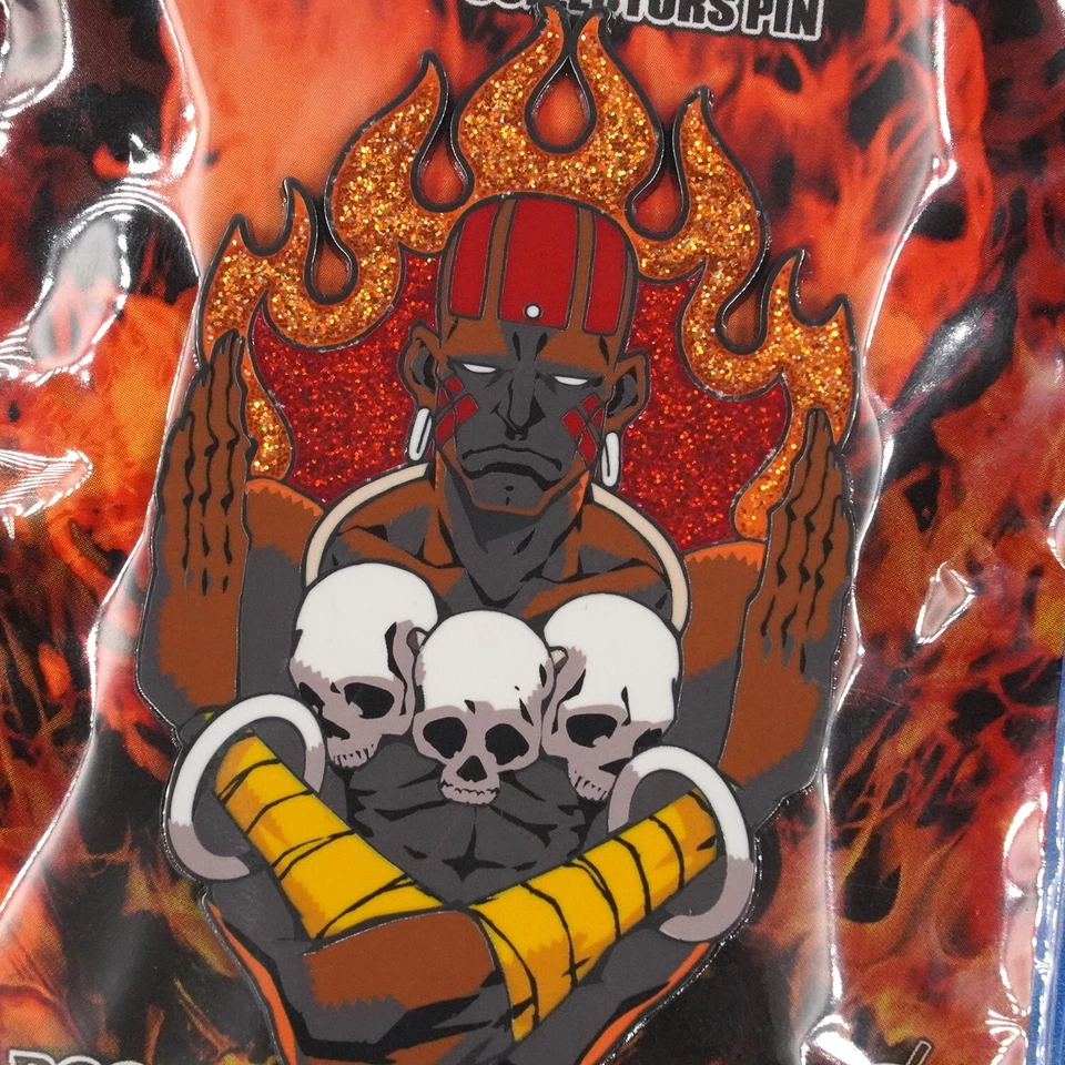Prendedor UDON Street Fighter Dhalsim GLITTER Edición Limitada Esmalte Coleccionista Foto 3 de 3