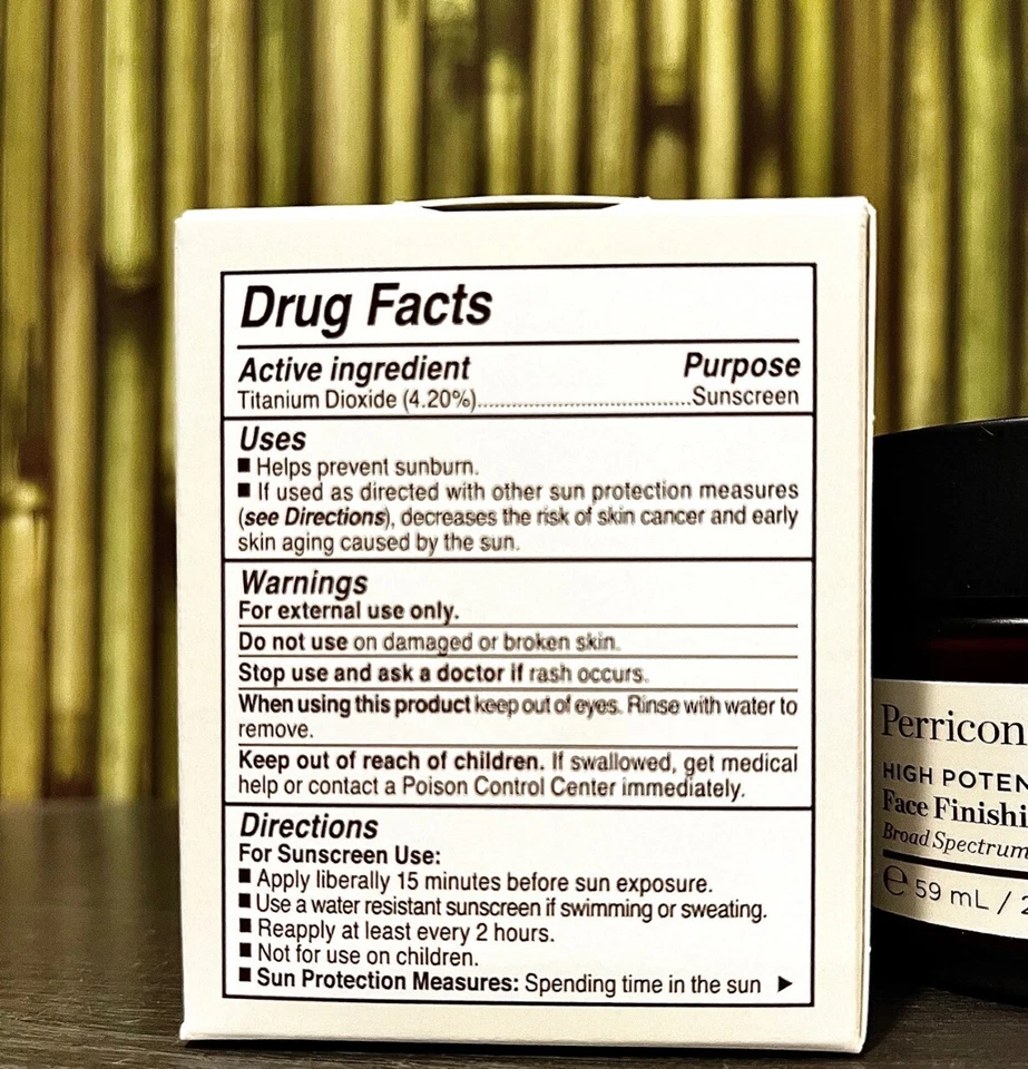 Увлажняющий и укрепляющий тонированный крем для лица Perricone MD High Potency 2 унции - Изображение 3 из 3