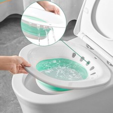 Bidet Bathtub Bath Basin Sitz Bath Bowl Collapsible Wash Bin Bidet Portable NEW