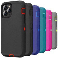 For iPhone 14 15 13 Pro Max 12 11 Pro Max XR Case Heavy Duty Shockproof Cover