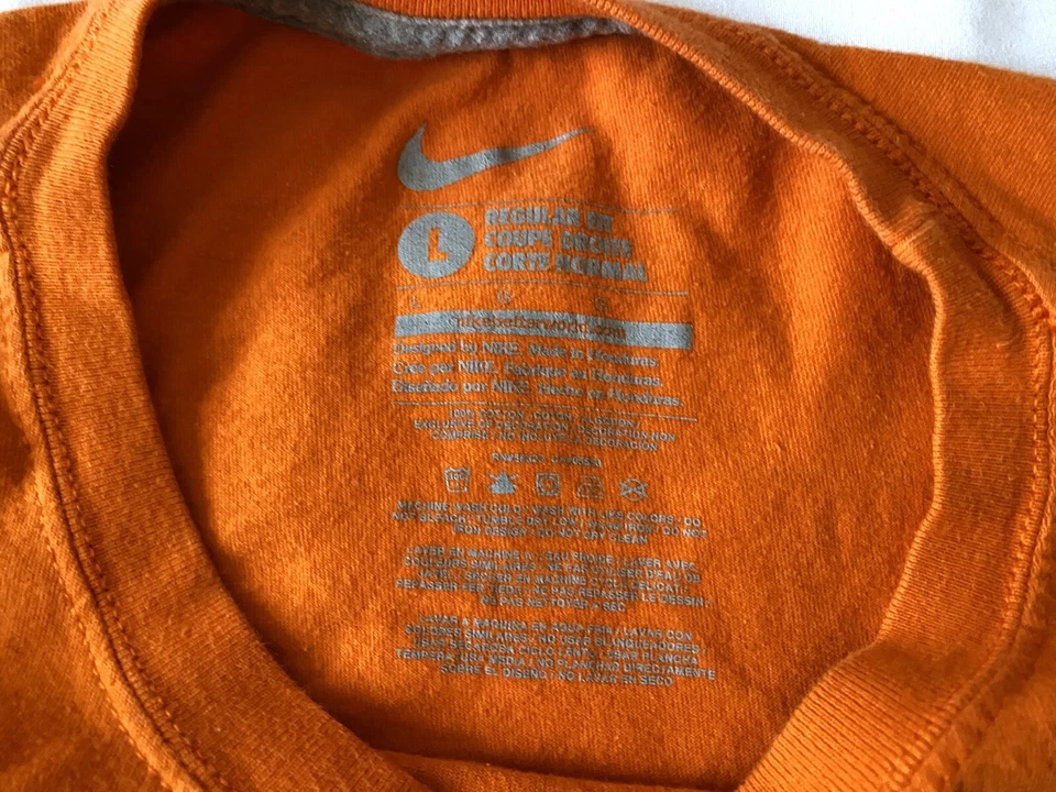 Nike - Camiseta deportiva naranja grande para hombre NFL Denver Broncos Wes Welker #83 Foto 4 de 4