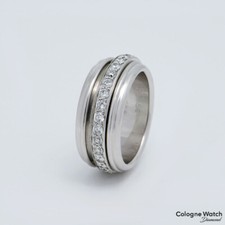 Piaget Possession Ring mit Brillant Besatz in 750/18K Weißgold Gr. 56