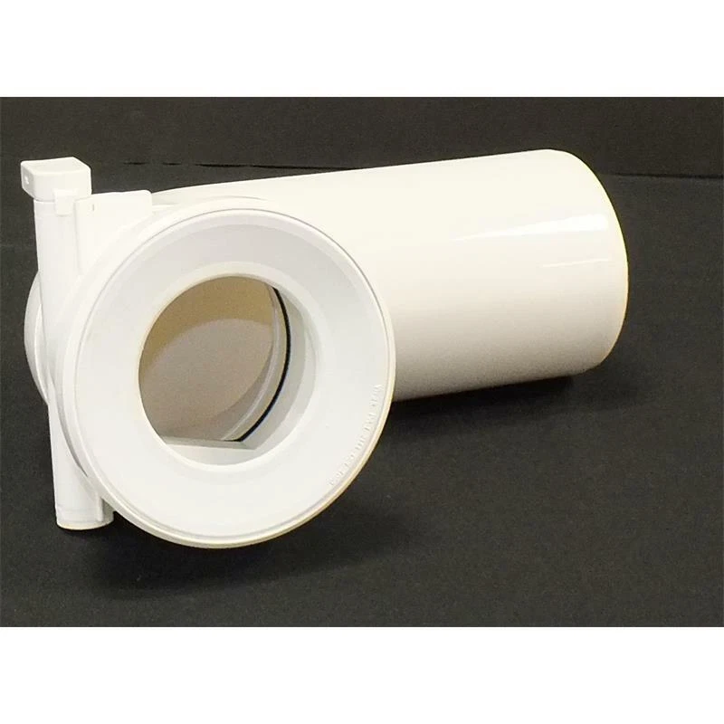 Viega WC Anschlussbogen mit Rückstauklappe DN100 90 Grad weiß Nr. 3811.5 138882 - Bild 3 von 3