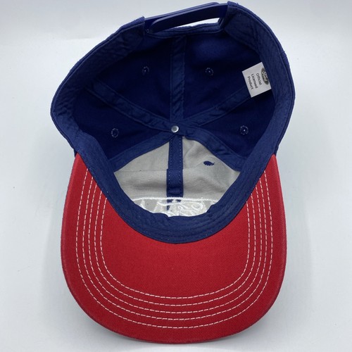 Ford Hat Cap Snapback Blue White Red Distressed Officially Licensed - Picture 5 of 8