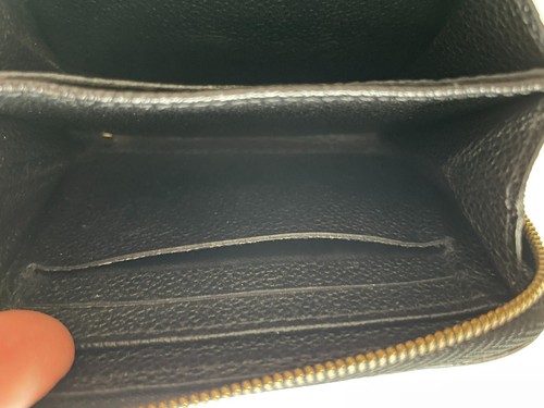Louis Vuitton M60574 Zippy Coin Purse Monogram Empreinte Noir Used from Japan - Picture 14 of 19