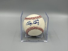 Jim Leyland Tony LaRussa & Roger Craig Signed Baseball Rawlings ONLB JSA