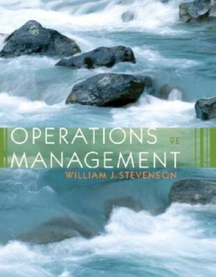 Operations Management with Student DVD - Hardcover By Stevenson,William - GOOD