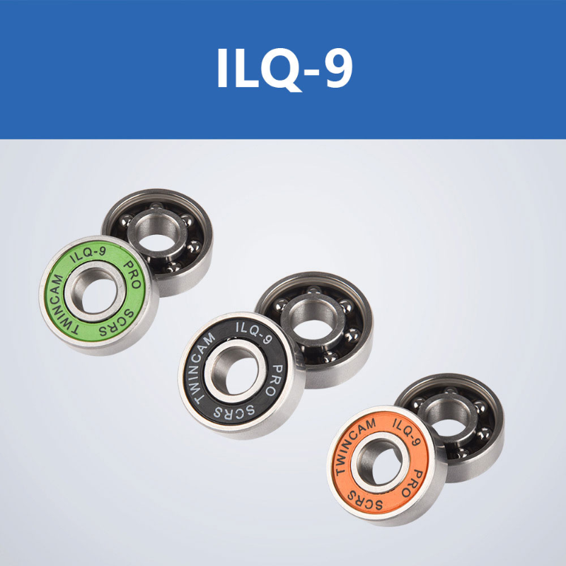 Lot de 10 roulements à billes en acier inoxydable pour skateboard
