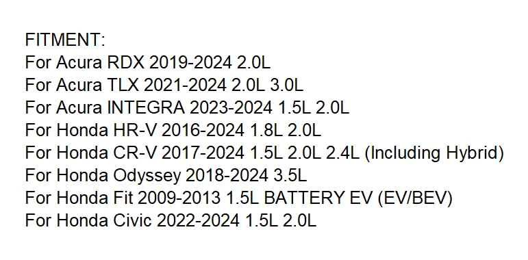 Filtro de aire de cabina de carbono 80292-TF0-G01 para Honda Fit 2009-2013 1,5 L batería EV Foto 2 de 4