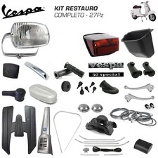 KIT RESTAURO COMPLETO 26 pz ACCESSORI RICAMBI PER PIAGGIO VESPA 50 SPECIAL