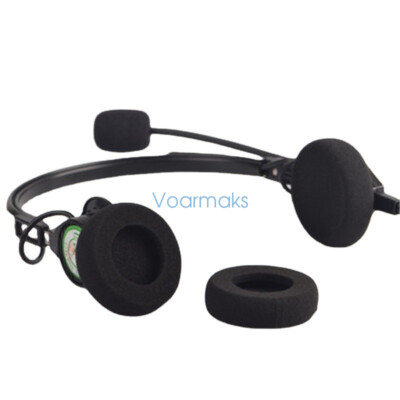 Replacement Foam Ear Pads for Telex Airman 750 Headphone