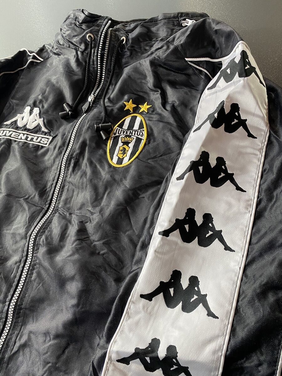 RARE 90s Kappa Juventus FC Serie A Zip Up Track Jacket New RARE 90s Kappa Juventus FC Serie A Zip Up Track Jacket New