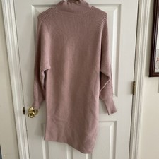 Express Pink Sweater Dress Small