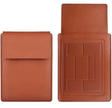 Protective Laptop Sleeve and Stand with Mousepad / 15.4 Brown