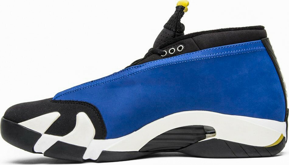 DS NIB 2015 Nike Air Jordan 14 XIV Laney SZ 13 Royal/Black/Maize 807511-405 image 3