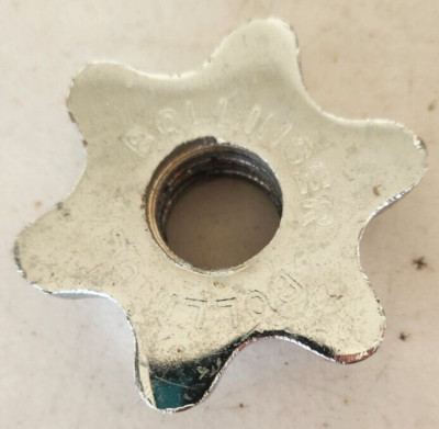 Vintage Bollinger Screw  On Collar  for 1'' Barbell Chrome