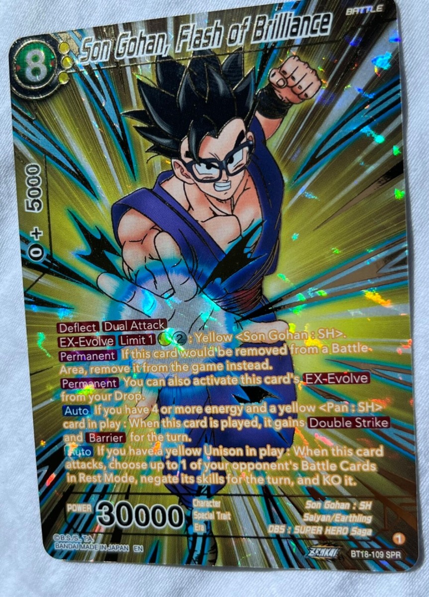 Son Gohan, Flash of Brilliance BT18-109 SPR Dragon Ball Super