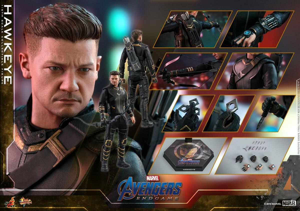 Hot Toys 1/6 MMS532 - Avengers: Endgame - Hawkeye (Deluxe Hot Toys 1/6 MMS532 - Avengers: Endgame - Hawkeye (Deluxe