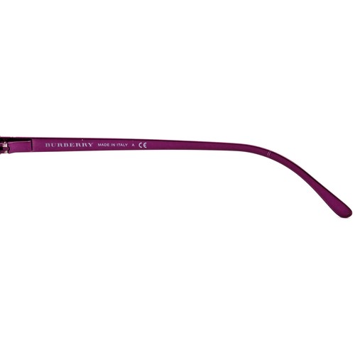 Burberry Sunglasses Frame Only B 3069 1178/75 Shiny Purple Oval Metal Italy 52mm - Picture 10 of 10