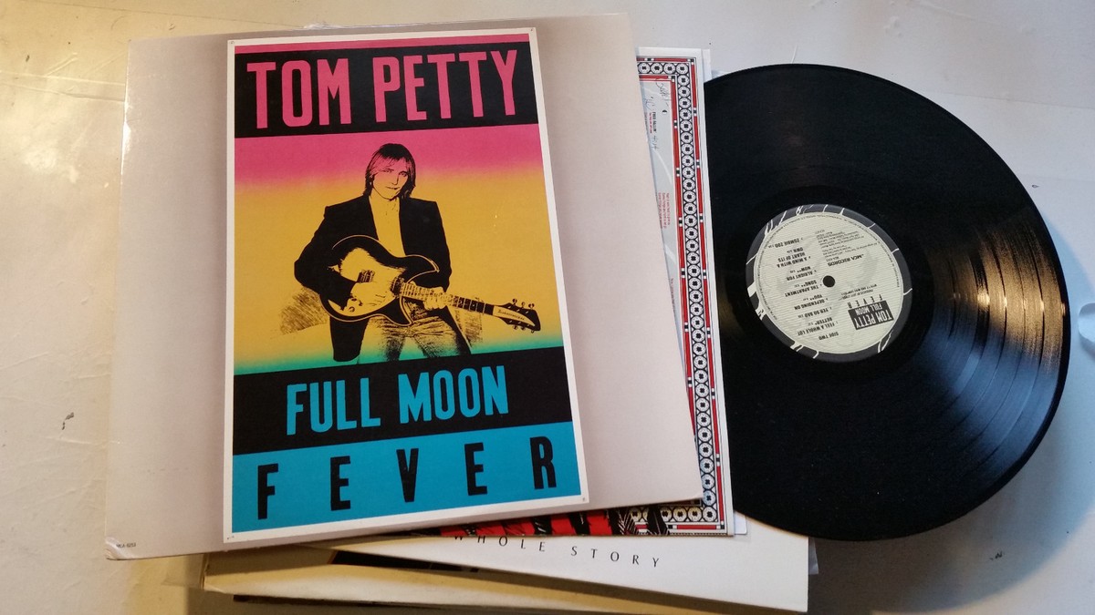 tom petty full moon fever heartbreakers lp '89 orig with
