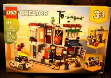 LEGO 31131 CREATOR 3 in 1 Downtown Noodle Shop, 569 pcs ~ Brand NEW in Box!