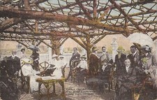 Atlantic City, NEW JERSEY - Craig Hall Arbor - 1922 - long dresses, hats, suits