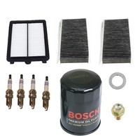 Honda Civic 03-05 Kit Cabin Air Oil Air Filters Bosch Plugs Oil Drain Plug on sale Honda Civic 03-05 Kit Cabin Air Oil Air Filters Bosch Plugs Oil Drain Plug on sale