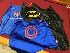 kids Super hero Capes Costume Halloween