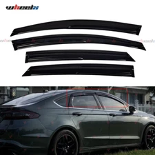 For 2013-2020 Ford Fusion JDM Mugen Style Window Visor Vent Sun Rain Guard 4pcs